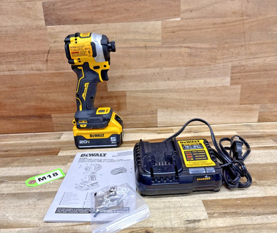NEW DeWALT DCF850 ATOMIC 20V Brushless Impact Driver  w battery /charger M18