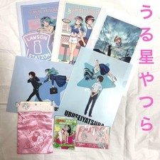 Urusei Yatsura Clear File Sticker Drawstring Bath Salt Set Rumiko Takahashi