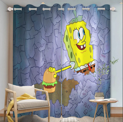 20.SpongeBob SquarePants Vorhänge Benutzerdefinierte Abmessungen Schlafzimmer