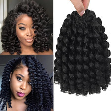 5 Packs Jamaican Bounce Crochet Hair 2X Ringlet Wand Curl Crochet Braids 12 inch