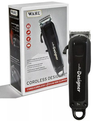 WAHL PROFESSIONAL - CORDLESS DESIGNER CLIPPER WITH 90+ MINUTE RUN TIME - BLACK