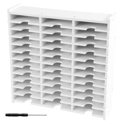 36 Slots Large Capacity Ink Pad Holder Painting Tray Storage Box Rack