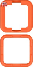 for Turtlebox Ranger Bumpers, Protective Snap-On Covers, Orange