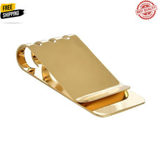 Money Clip Spring Steel Cash Clips Large Capacity Minimalist Front Pocket Wallet