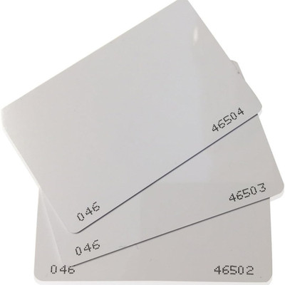 50 Pack HID 1386 ISOProx II Proximity Card PVC Gloss Finish