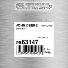Re63147 Drawbar Fits John Deere (surplus Open Box)