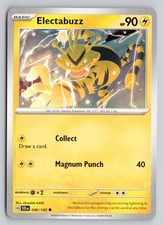 ELECTABUZZ 46/142 COMMON STELLAR CROWN POKEMON NM
