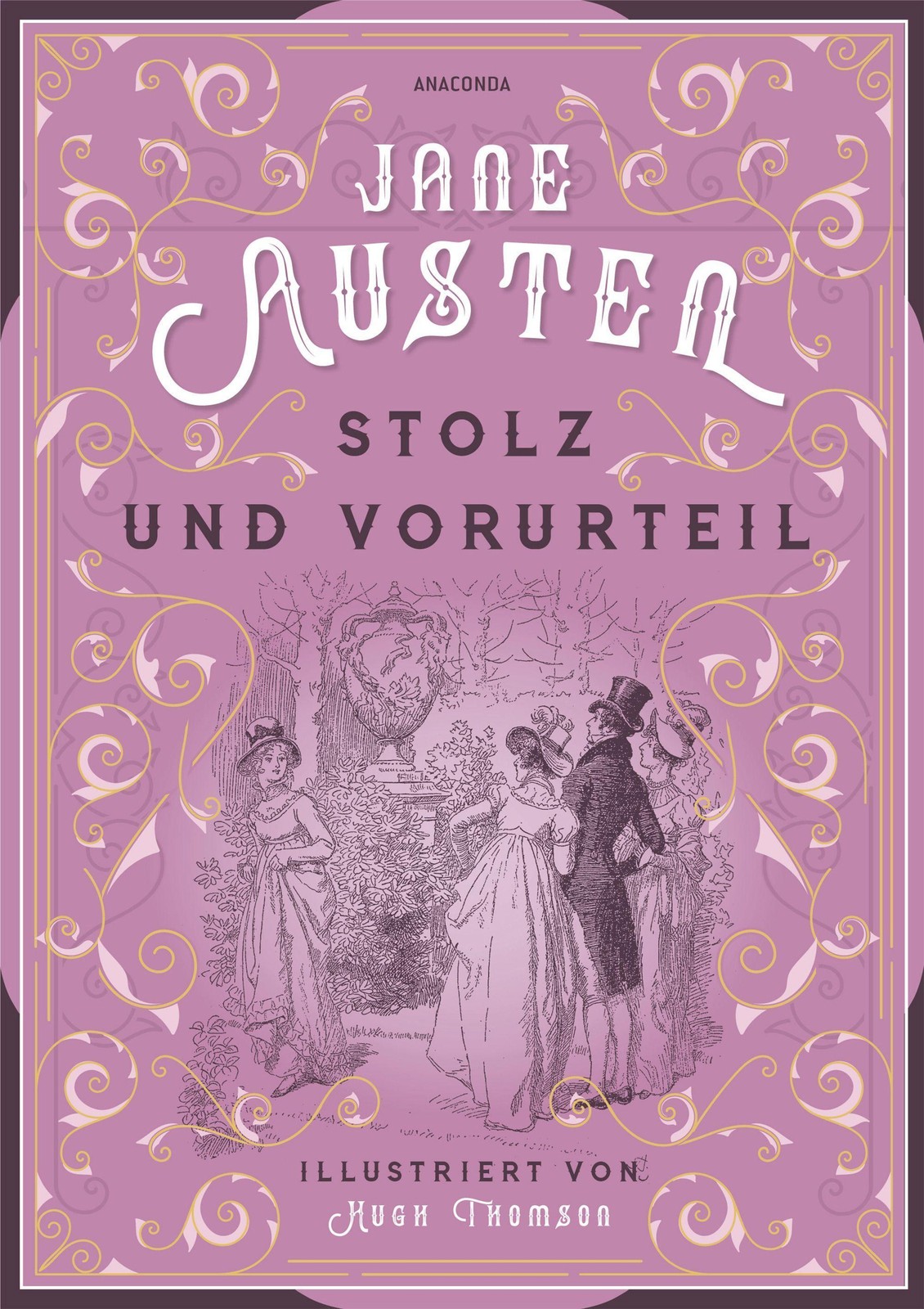 Jane Austen, Stolz und Vorurteil. Illustrierte Schmuckausgabe mit Goldprägung: Mit den Originalillustrationen von Hugh Thomson - Bild 4