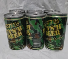 Vintage 1970's Mash TV 4077th M*A*S*H* Beer Can 6 Pack
