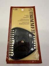 VINTAGE *NEW* 1972 Goody Family Hair Trimmer #7828 Black Comb 3.5"