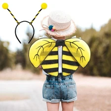 Bee Costume Funny Halloween Cosplay Costume for Carnival Festival Party Favors