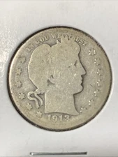 1913-D Barber Quarter G ~ BETTER DATE ~