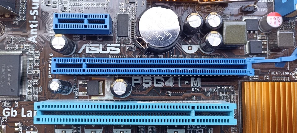 Asus P5G41-M CPU + RAM Placa Base Intel Socket 775 - Imagen 4 de 4