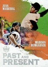 2018 Panini Diamond Kings #PP13 Juan Marichal / Madison Bumgarner