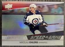 2021-22 Credentials Nikolaj Ehlers - Winnipeg Jets #SG10 Speed Of The Game