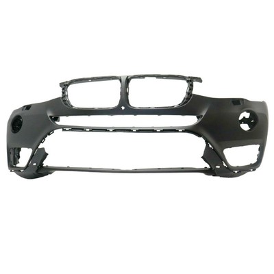 For 15 16 17 X3 (w/o M Sport) Front Bumper Cover Assy w/Park Assist Sensor Holes