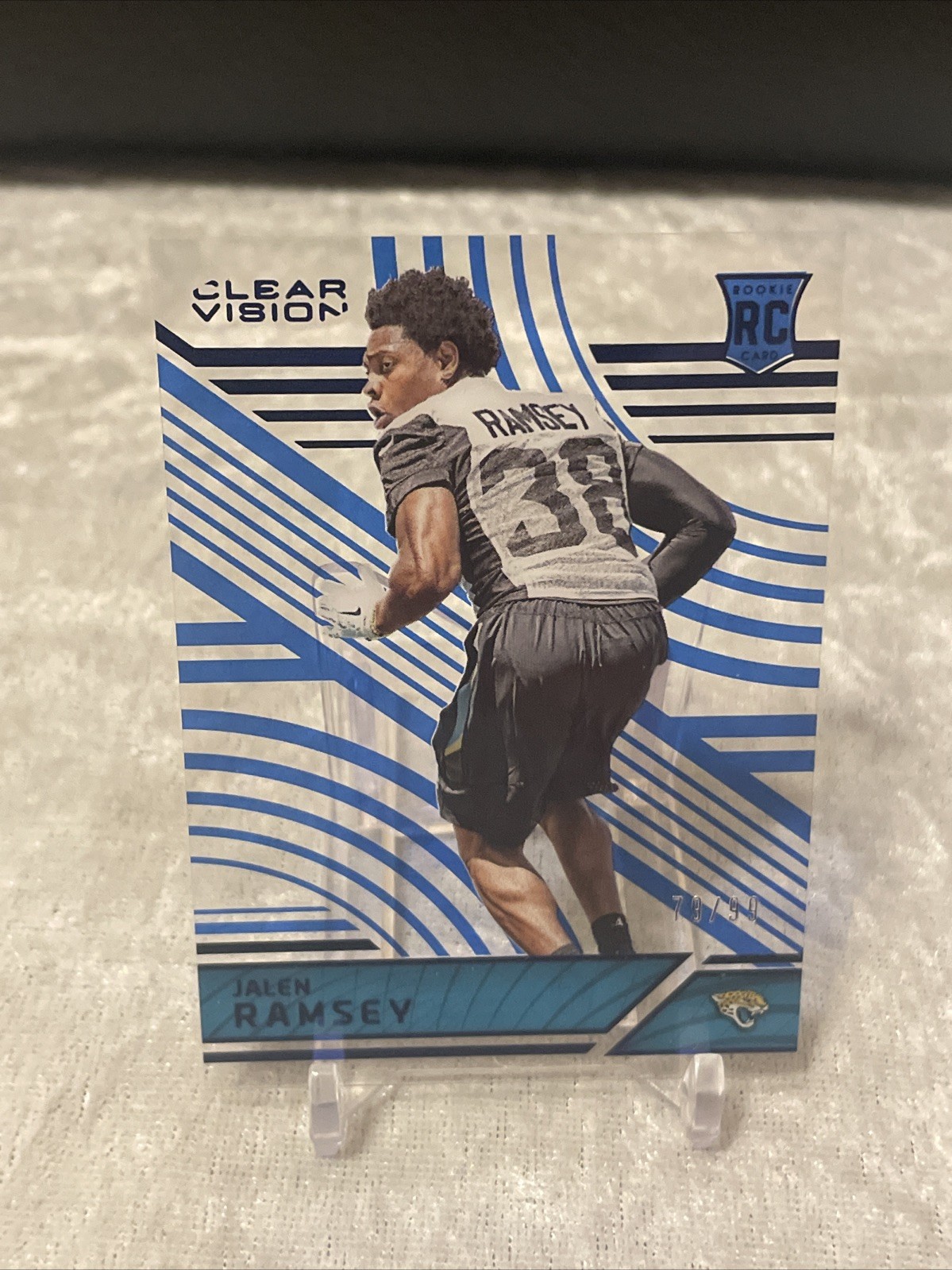 Jalen Ramsey Panini Clear Vision #151 Blue