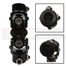 34dd X 34dd Black Forged Double Steering Column U-joint Coupler Gm Universal 34dd X 34dd Black Forged Double Steering Column U-joint Coupler Gm Universal