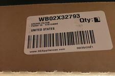 Range Hood Grease Filter fits General Electric, AP6890094 PS12722303, WB02X32793