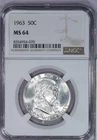 1963 Franklin Half Dollar 50c NGC MS64