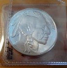 1 oz Silver Buffalo Nickel Design Silver Round
