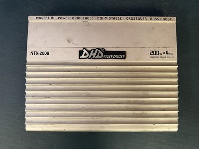 DHD Power Cruiser NTX-2008 4-Channel Car Amp