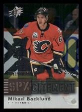 2009-10 SPx SPXcitement #X50 Mikael Backlund /999