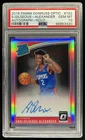 2018-19 Donruss Optic Shai Gilgeous-Alexander Rated Rookies Holo Auto 162 PSA 10