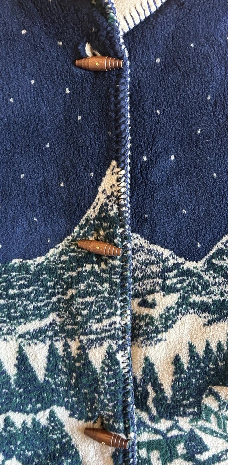 Abrigo cálido vintage reversible Denali para mujer talla XL Foto 4 de 4