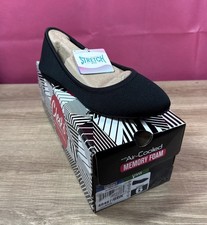 Skechers Women's Cleo Wham Black Ballet Flat Size 6