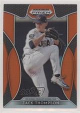 2019 Panini Prizm Draft Picks Orange Prizm Zack Thompson #8 2jt
