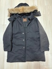 Giacca termica Moncler Cezanne nera taglia 0 con pelliccia