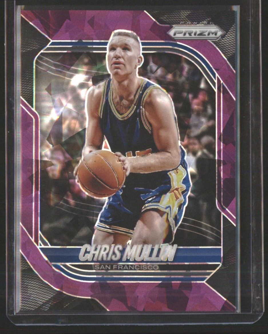 2025-26 Panini Prizm Chris Mullin Purple Ice Prizm #/199