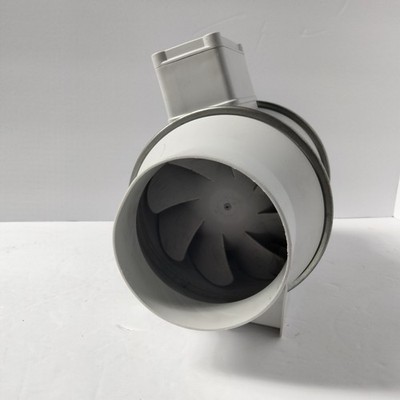 Soler & Palau (S&P) TD-100 mixed-flow inline duct fan, 4'', 120v, 35W, 0.45A