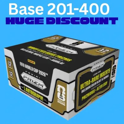 2022 Panini Prizm World Cup Base 201-400 - Pick Your Card