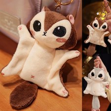 Flying Squirrel Plush Toy Squirrel Bag Keychain Car Pendant Stuffed Animal Gift