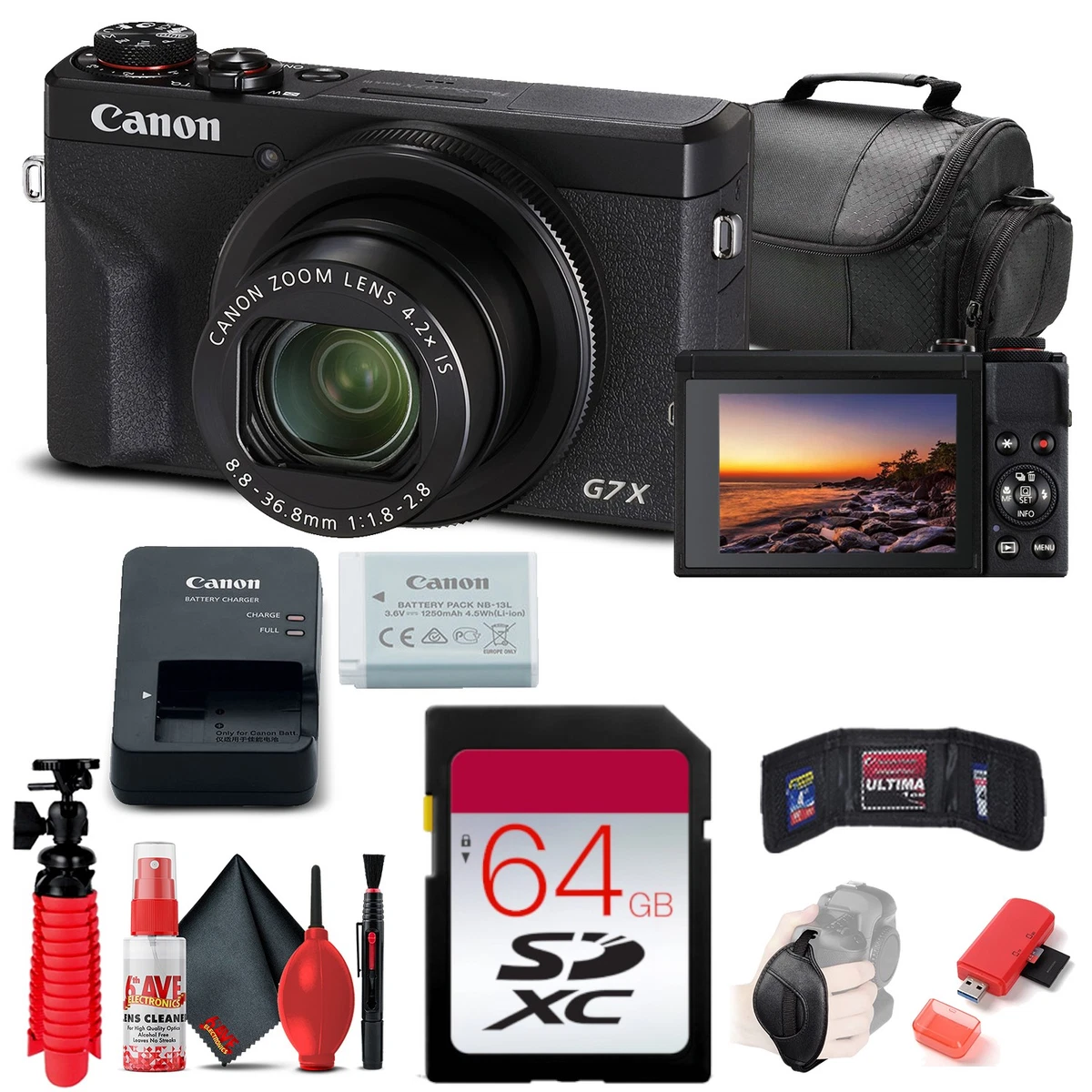 Canon PowerShot G7 X Mark II 20-29.9MP Digital Cameras for Sale