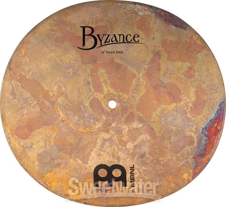 Meinl Cymbals Byzance Vintage 10-inch/12-inch/14-inch Smack Stack Cymbals - Image 3 of 4
