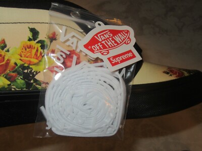 Vans Supreme Jean Paul Gaultier Floral Chukka '95 Pro Black