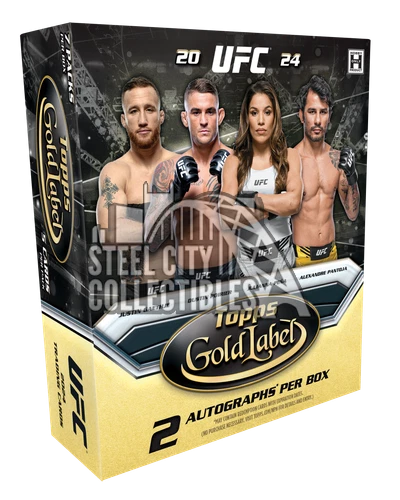 2024 Topps Gold Label UFC Hobby Box