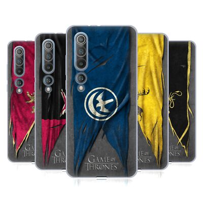 OFFICIAL HBO GAME OF THRONES SIGIL FLAGS SOFT GEL CASE FOR XIAOMI REDMI PHONES