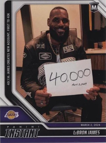 2023-24 Panini Instant - LeBron James #391