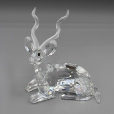 Swarovski SCS 1994 Kudu Antelope Crystal Figurine Inspiration Africa Austria