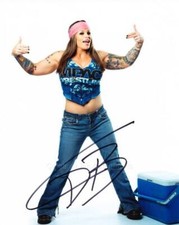 ODB aka Jessie Kresa - TNA Wrestler GENUINE SIGNED AUTOGRAPH