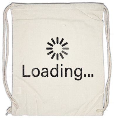 Loading Symbol Turnbeutel Fun Admin Informatiker Handy Ladesymbol Internet