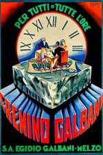 Poster Manifesto Locandina Pubblicitaria Formaggio Galbani Melzo Stampa 40x60 Cm