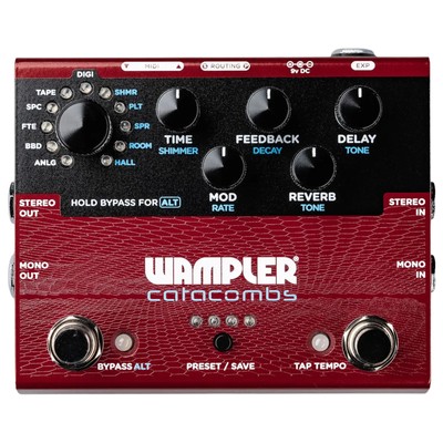 Wampler Catacombs Reverb/Delay Effects Pedal