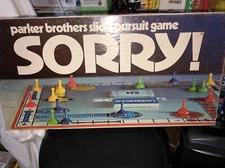 Parker Bros SORRY! Game Vintage 1972  COMPLETE GAME NO 390