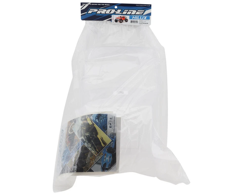 Pro-Line SCX6 1985 Toyota Hilux SR5 1/6 Rock Crawler Body (Clear) (Cab Only) - Image 4 of 4