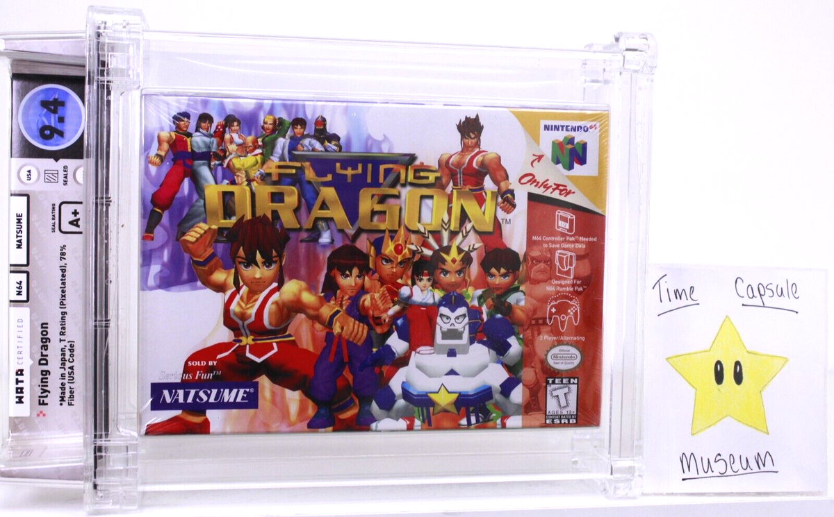 The Flying Dragon N64 ソフト　アメリカ版 Amazon.com: Flying Dragon - Nintendo 64 (Renewed) : Video Games